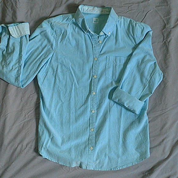 Light Blue Button Down - Picture 2 of 3